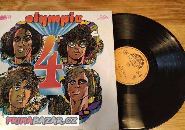 LP vinyl Olympic 4, plus 2 plakáty