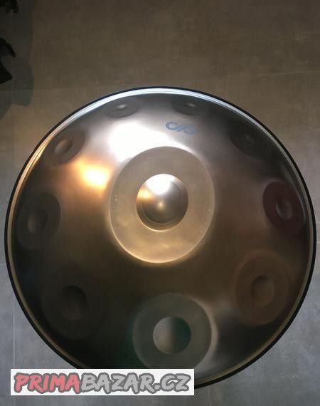 Handpan Djangar Pan D Celtic 9 + 1 Ember Steel
