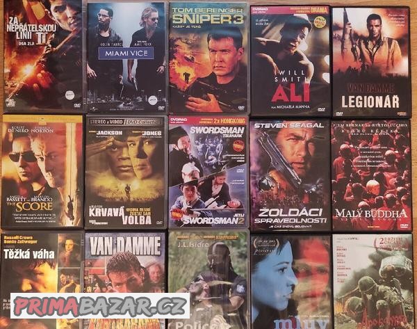 Originál filmy na DVD akční