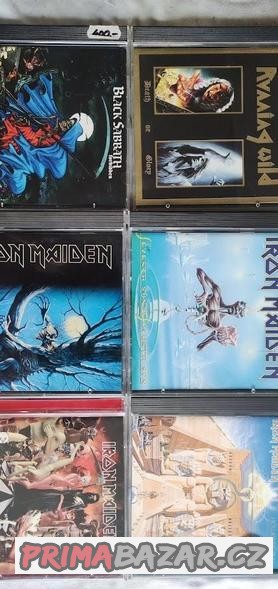 metalová a rocková CD