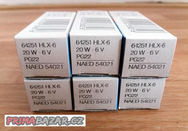 6V/20W PG22 HLX64251 Osram