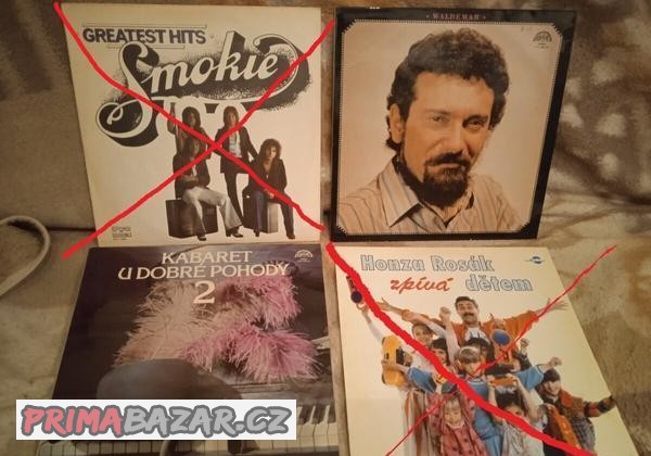 LP vinyl gramofonové desky - gramodesky