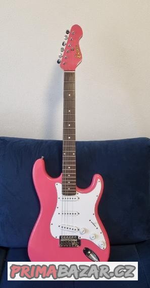 El.kytara Encore ve stylu Fender stratocaster