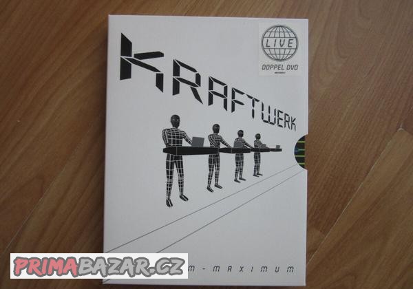 PRODÁM 2X DVD KRAFTWERK MINIMUM-MAXIMUM