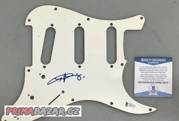 Pickguard na elektrickou kytaru podsaný AC/DC