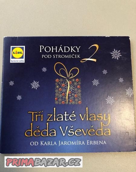 CD pohádka Tři zlaté vlasy