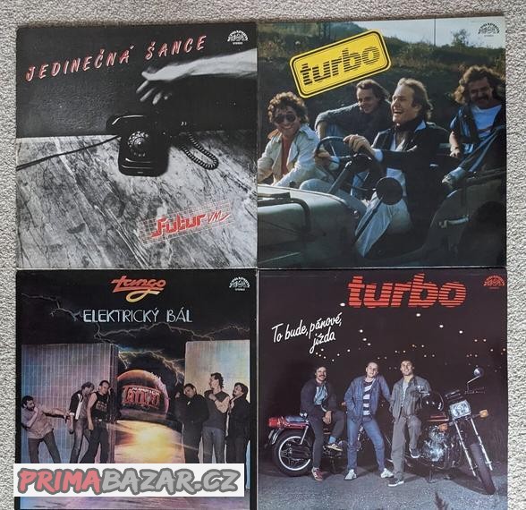4 LP rock Tango, Futurum, Turbo