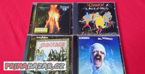 CD Accept Queen Black Sabbath Scorpions