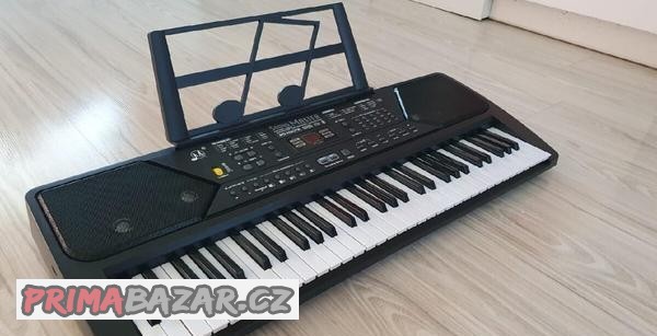 Nové největší led piano/klávesy/keyboard+USB,61 kláves