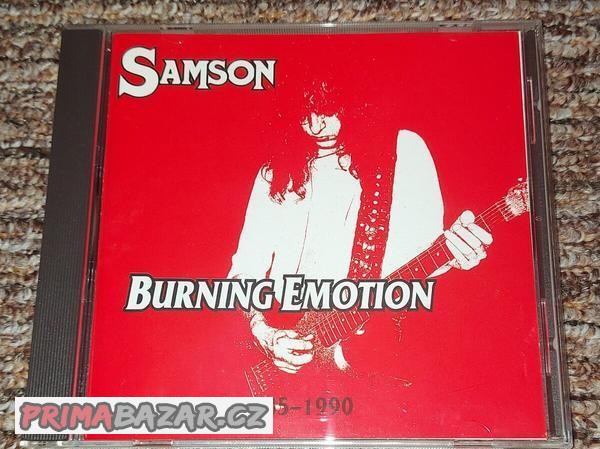 CD  SAMSON  -  BURNING  EMOTION  1995  UK  1.PRESS
