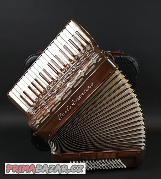 Akordeon / harmonika Paolo Soprani professional, TOOOP