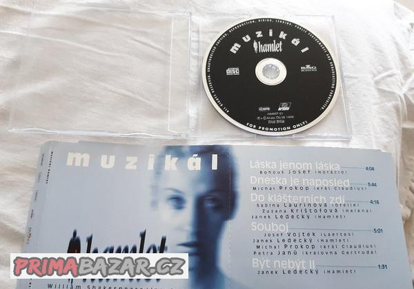 CD singl Janek Ledecký – Muzikál Hamlet RARITA