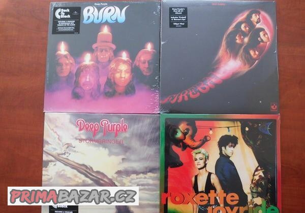 PRODÁM  MIX  LP DESEK - DEEP PURPLE,ROXETTE,Z.Z.TOP...