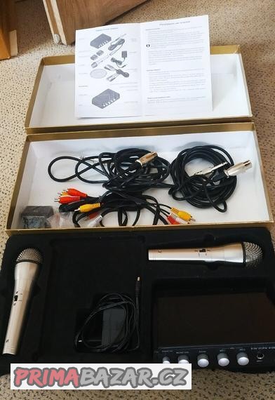 Karaoke set (sada) Tchibo pro začátečníky