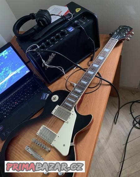 epiphone les paul standard 60s bourbon burst