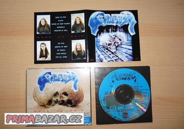 prodám CD GLADIATOR-Made of Pain 1993/2023 JAPAN+OBI RARITA