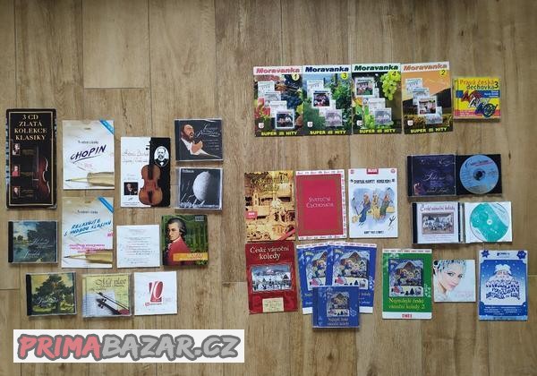 CD Dechovky, vánoční, vážná hudba