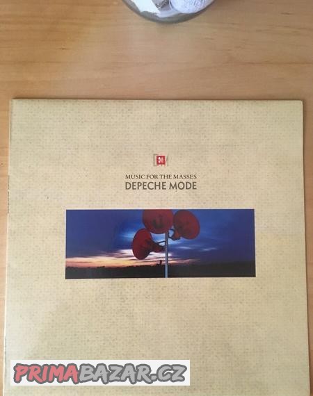 LP Depeche Mode ‎– Music For The Masses ( Supraphon 1989)