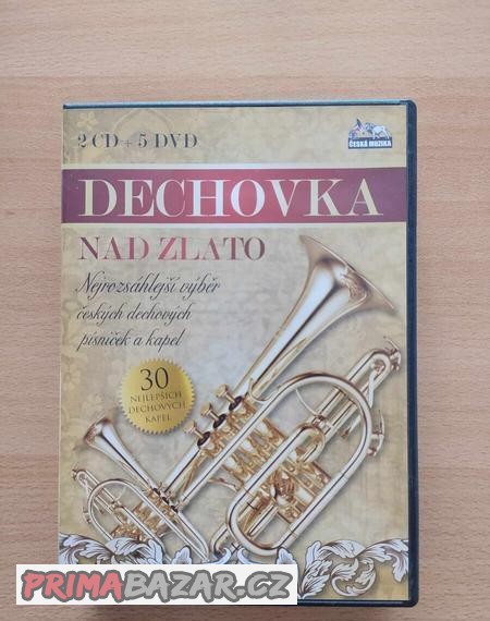 Dechovka nad zlato 2 CD a 5 DVD