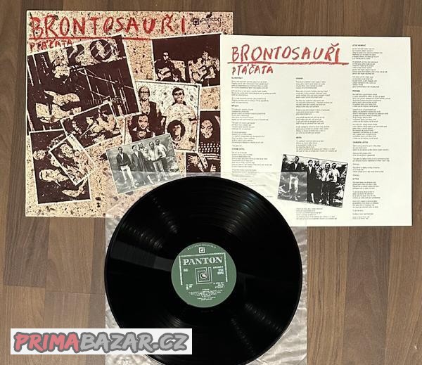 LP deska Brontosauři - Ptáčata