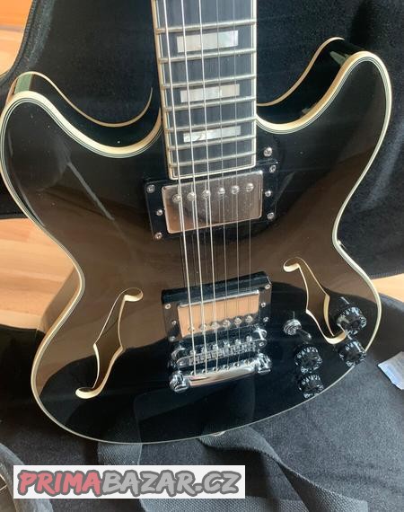 D'Angelico Premier DC Mini - Black Flake