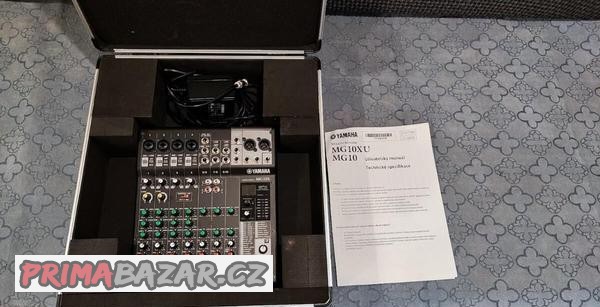 Prodám Mix analogový YAMAHA MG10X CV s tvrdým kufrem Thomann