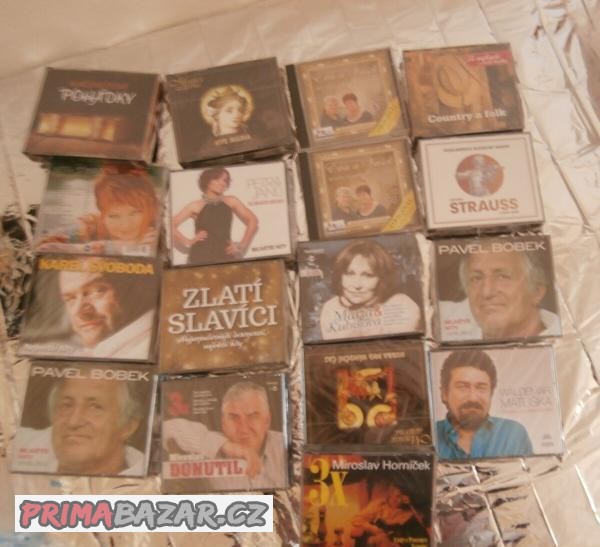 PRODÁM VELKOU SBÍRKU CD NEROZBALENÉ