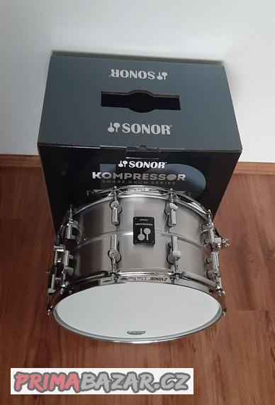 prodam-novy-snare-sonor-kompressor-aluminium-14x8