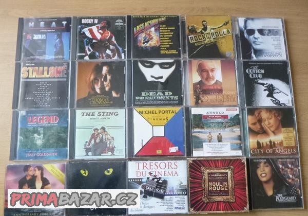 110x SOUNDTRACK na CD