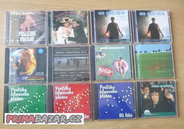 CZ SOUNDTRACKY A FILMOVA HUDBA NA CD