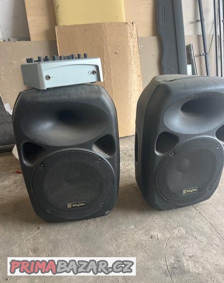 Skytec SPS 122+mixážní pult
