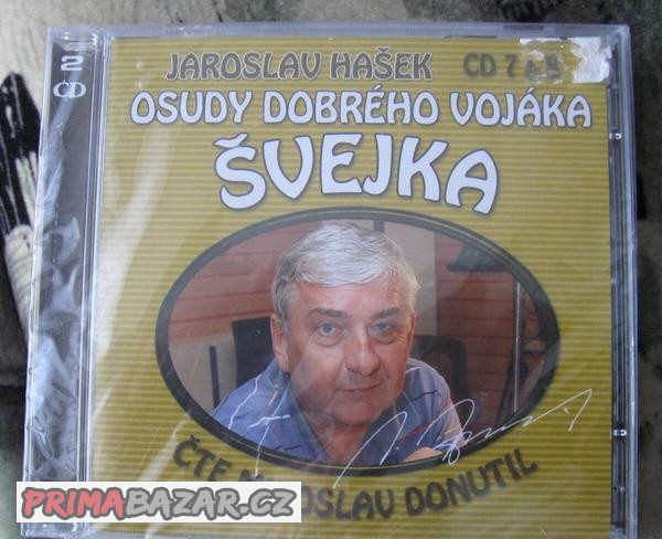 2 CD: Osudy dobrého vojáka Švejka /M. Donutil/ - NEROZBALENÉ