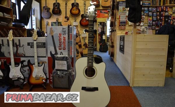 KYTARA ELEKTROAKUSTICKÁ 6 STRUNNÁ HAGSTROM SIDER 2 PPP