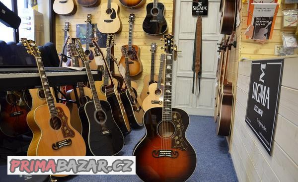 KYTARA CELOMASIVNÍ 6 STRUNNÁ Sigma Guitars SGJA-SG200VSB PPP