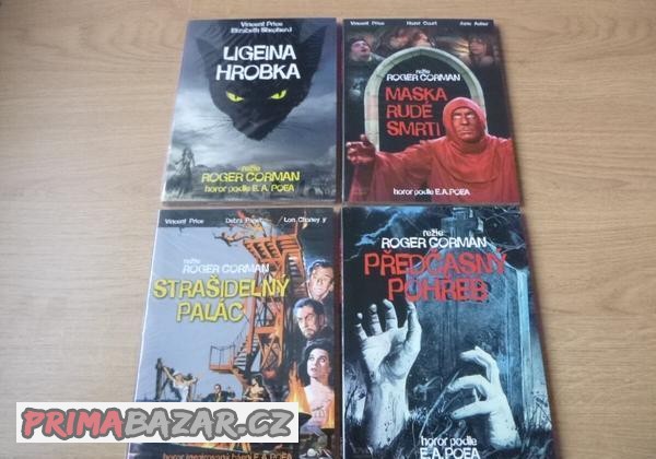 4x ROGER CORMAN (E.A.Poe) cz titulky NOVE