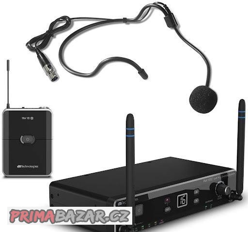 Nové bezdrátové mikrofony db technologies RW16 BS