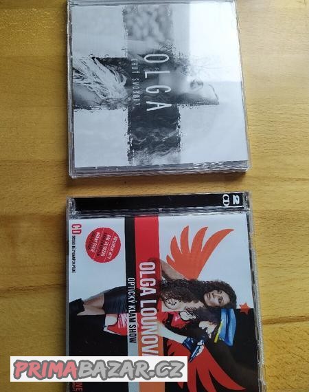 Prodám 2x cd+ DVD  Olgy Lounove,nové jen rozbalené