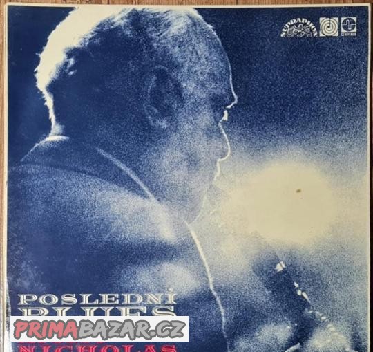 Albert Nicholas – Poslední Blues 1975 LP, VG+ / VYPRANÁ