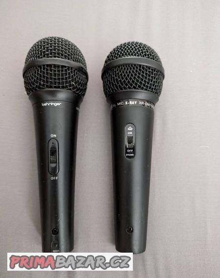 Behringer XM1800S a X-RAY XR DM1002