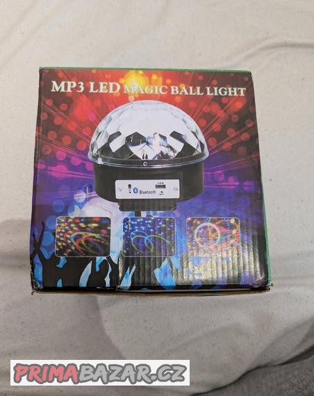 MP3 LED Disko koule Bluetooth s dálkovým ovládáním