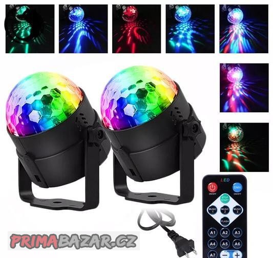 Disco Party Light - USB Kabel dálkové ,cena za 2 ks