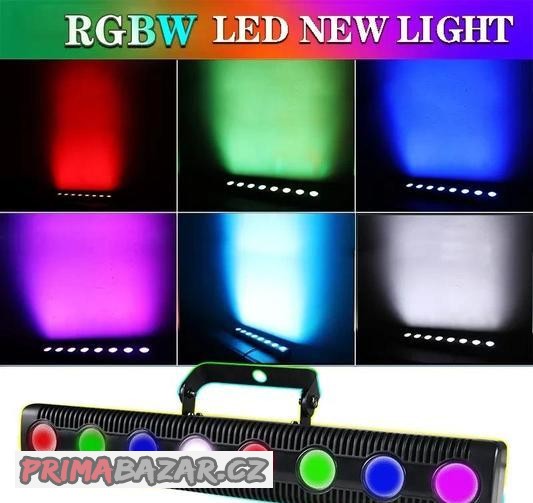 DJ Disco Party Par stage 8 LED RGBW 4V1 DMX + d.o