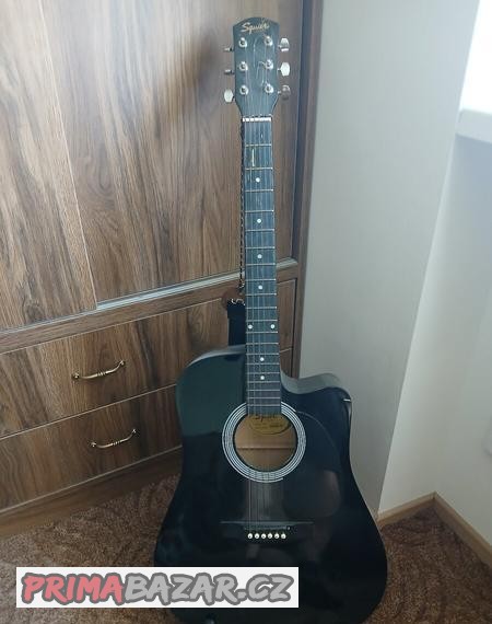 Kytara Fender Squier SA-105CE BK