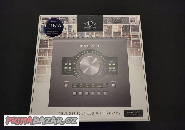 Universal Audio Apollo Twin X Duo Heritage Edit. Thunderbolt