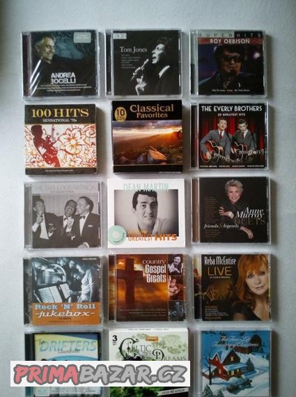 CD country, rock'n'roll a jiné
