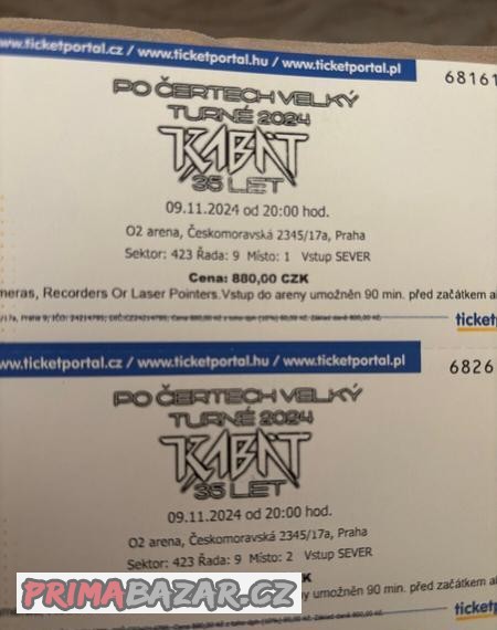 Kabát - O2 arena