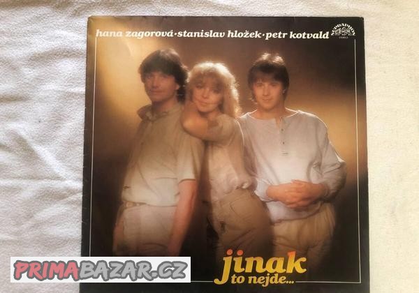 Deska LP Jinak To Nejde, H.Zagorová, S.Hložek & Petr Kotvald