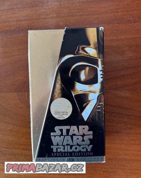 Star Wars Trilogie + další klasiky na VHS/DVD