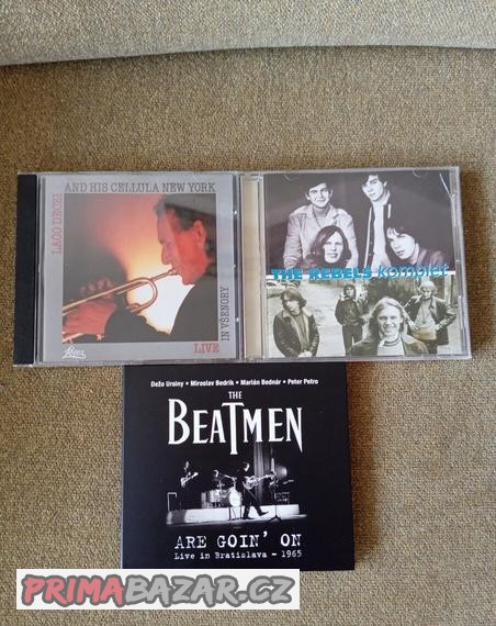 Prodám cd The Beatmen,Laco Deczi,The Rebels