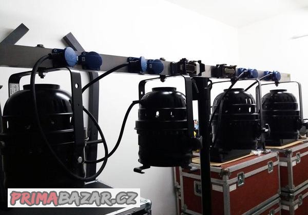 Alubary, 2m, 4x 230V/16A zasuvka, příprava na TV pin